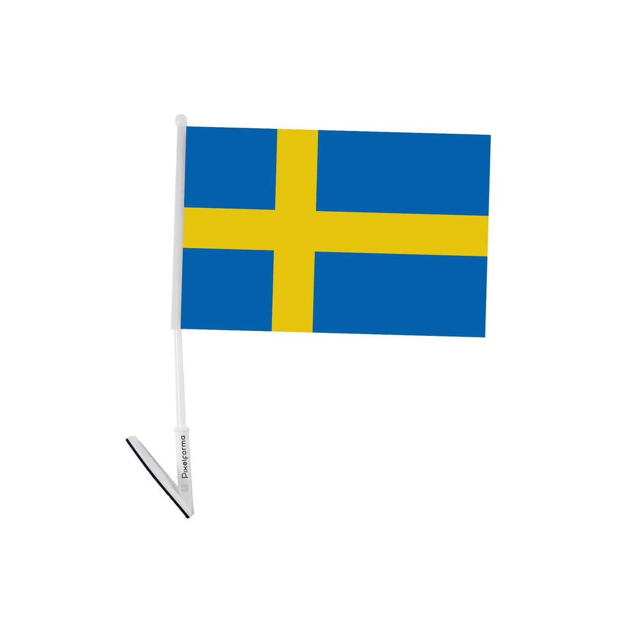 Drapeau adhésif de la Suède - Pixelforma 