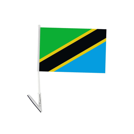 Drapeau adhésif de la Tanzanie - Pixelforma 