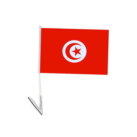 Drapeau adhésif de la Tunisie - Pixelforma 