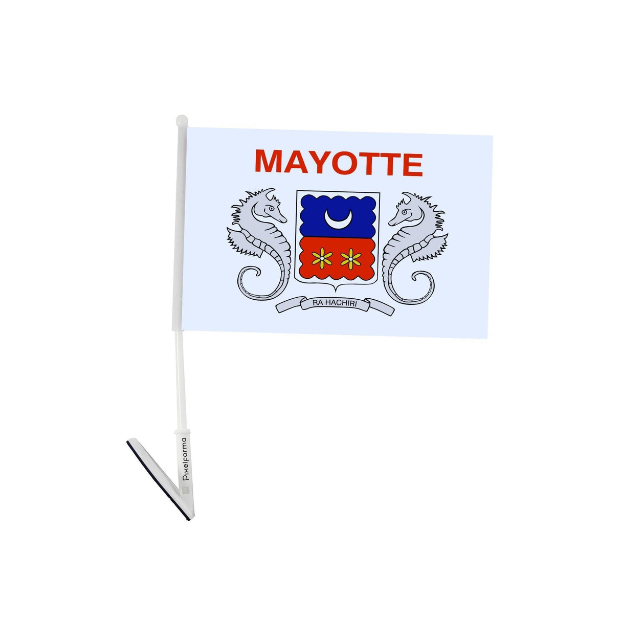 Drapeau adhésif de Mayotte - Pixelforma 