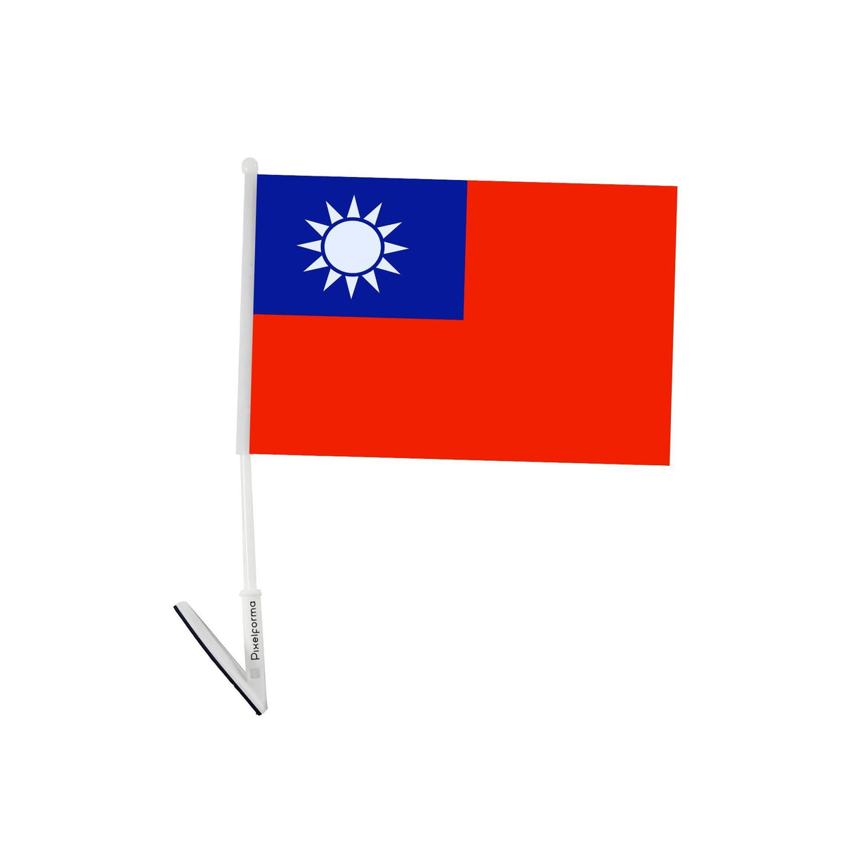 Drapeau adhésif de Taïwan - Pixelforma 
