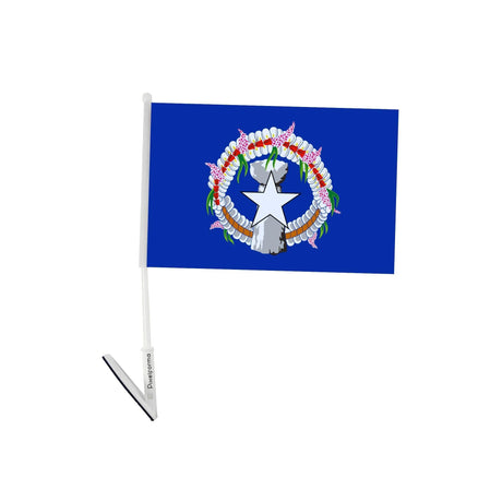 Drapeau adhésif des Îles Mariannes du Nord officiel - Pixelforma 