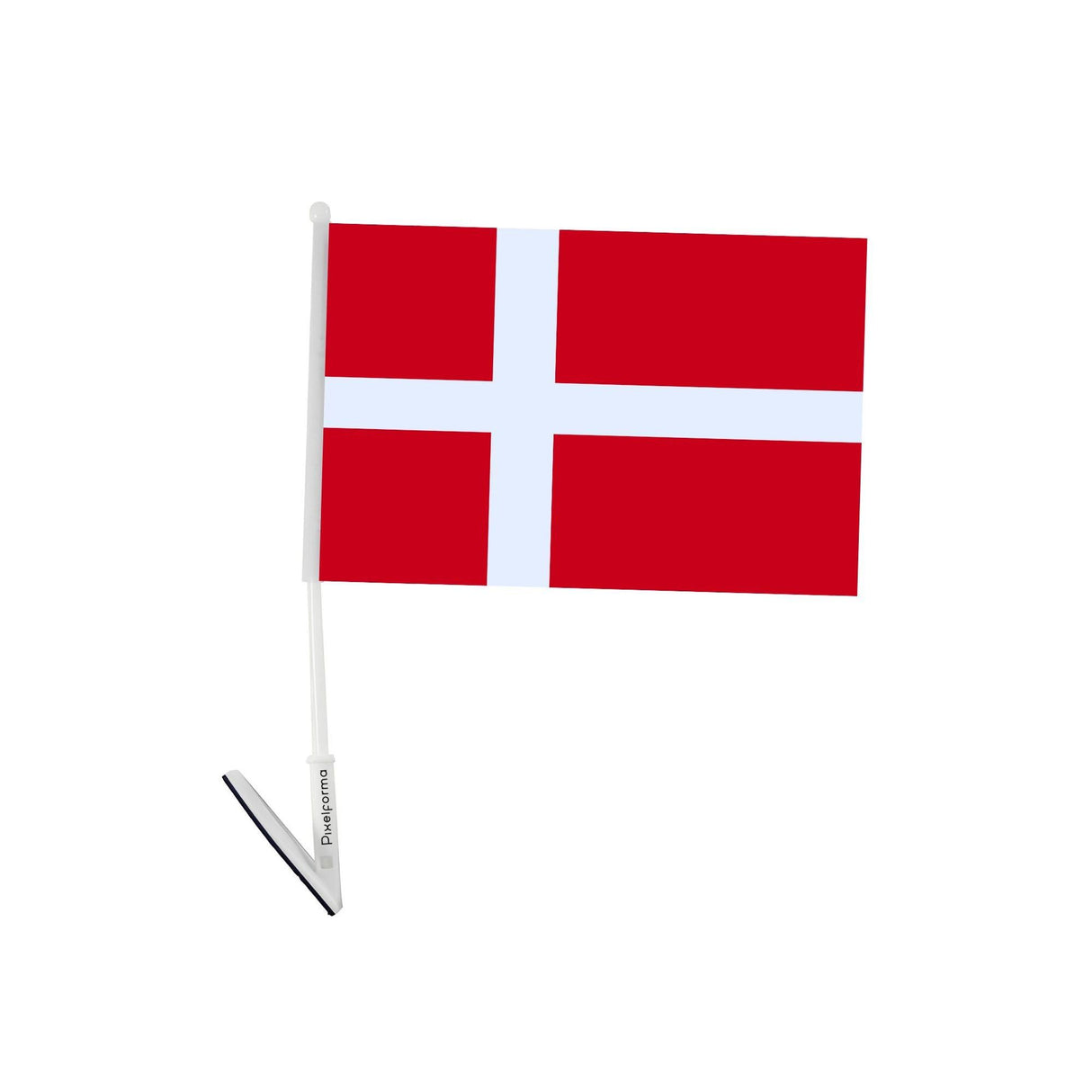 Drapeau adhésif du Danemark - Pixelforma 