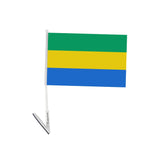 Drapeau adhésif du Gabon - Pixelforma 