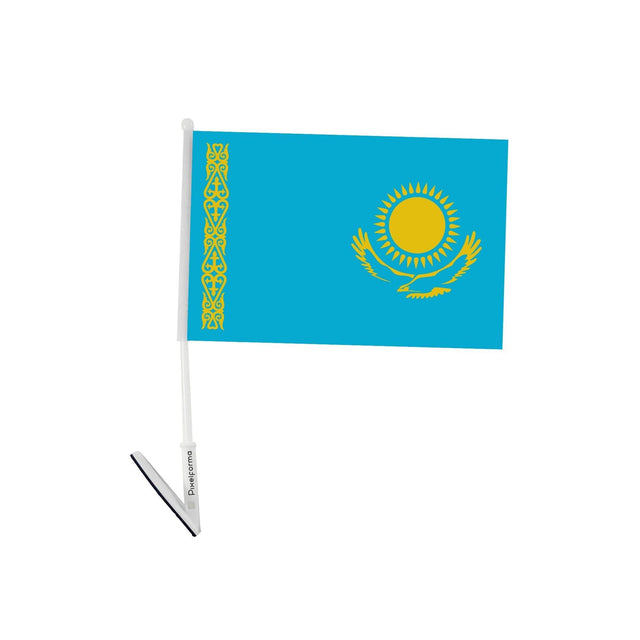 Drapeau adhésif du Kazakhstan - Pixelforma 