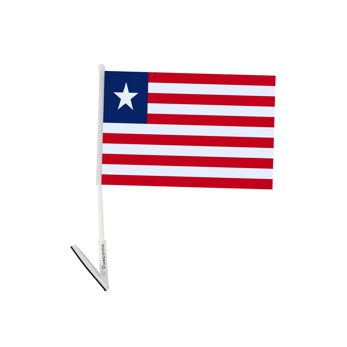 Drapeau adhésif du Liberia - Pixelforma 