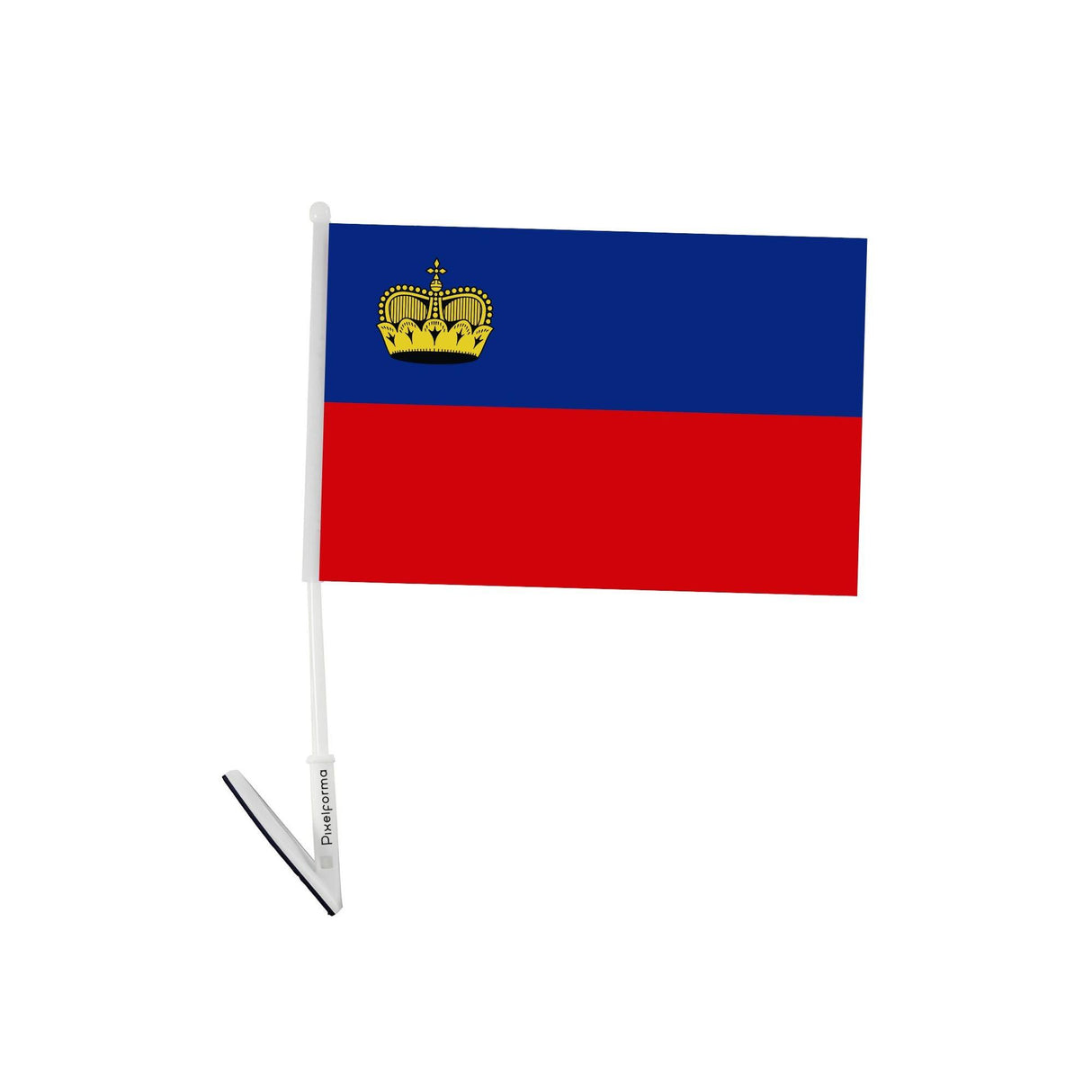 Drapeau adhésif du Liechtenstein - Pixelforma 