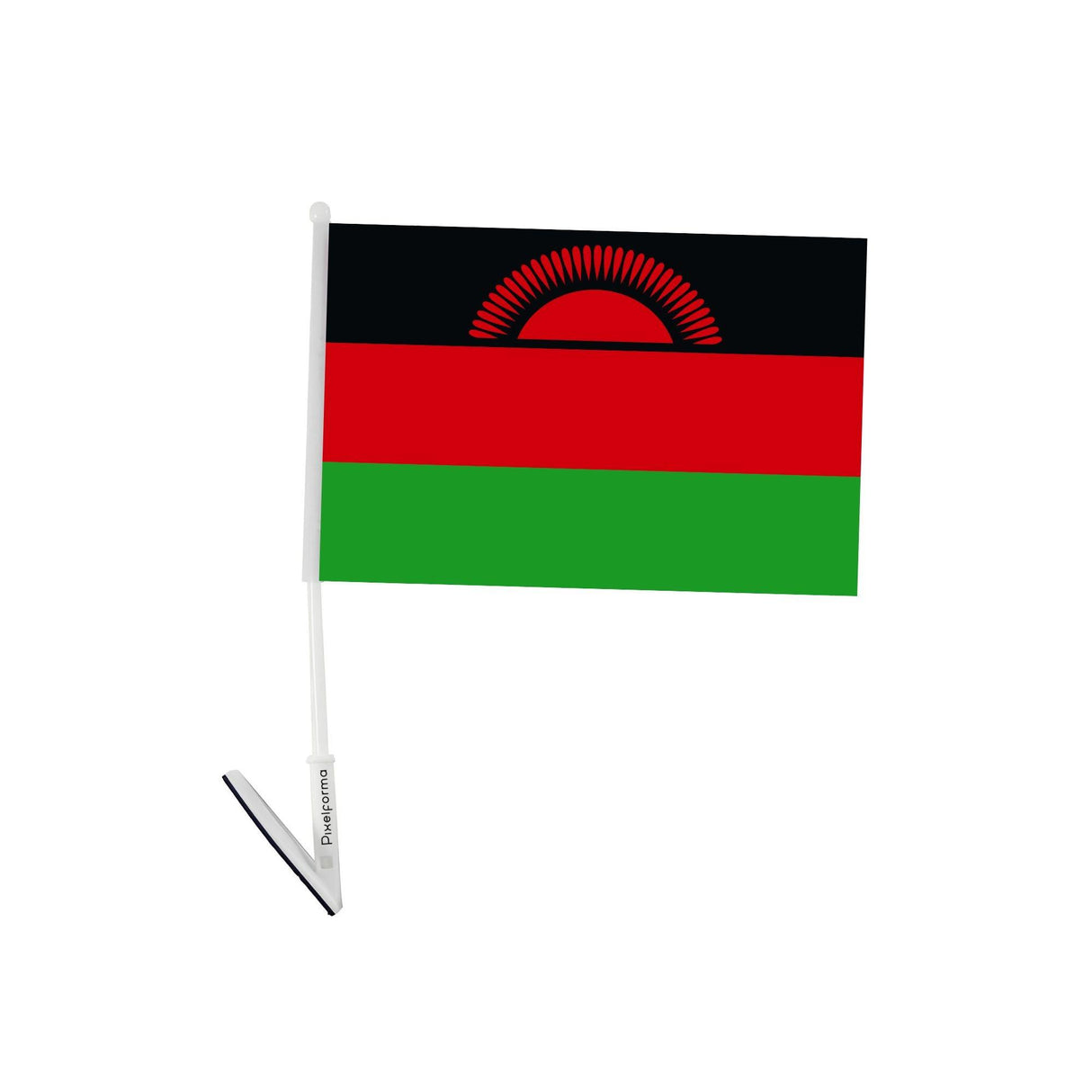 Drapeau adhésif du Malawi - Pixelforma 