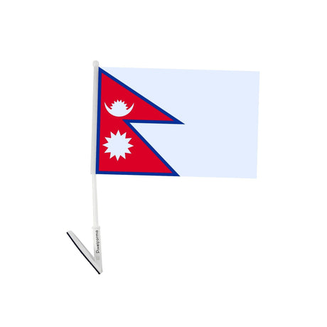 Drapeau adhésif du Népal - Pixelforma 