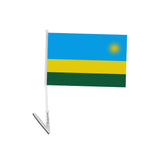 Drapeau adhésif du Rwanda - Pixelforma 