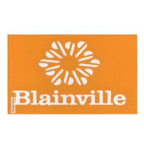Drapeau Blainville en plusieurs tailles 100 % polyester Imprimer avec Double ourlet - Pixelforma 