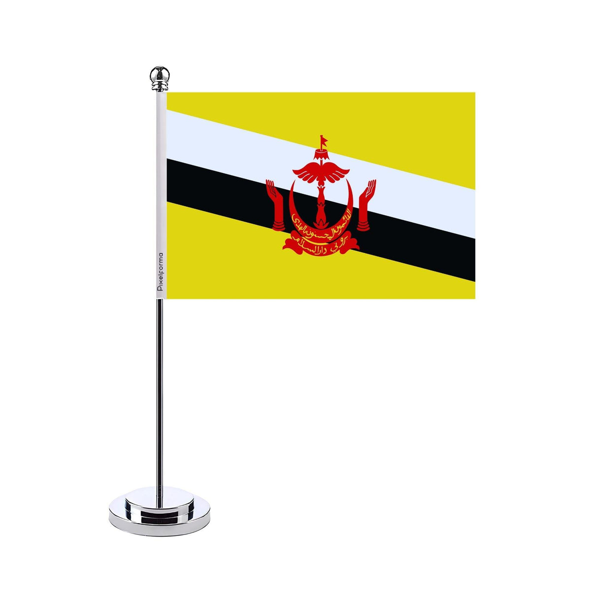 Drapeau bureau de Brunei - Pixelforma 