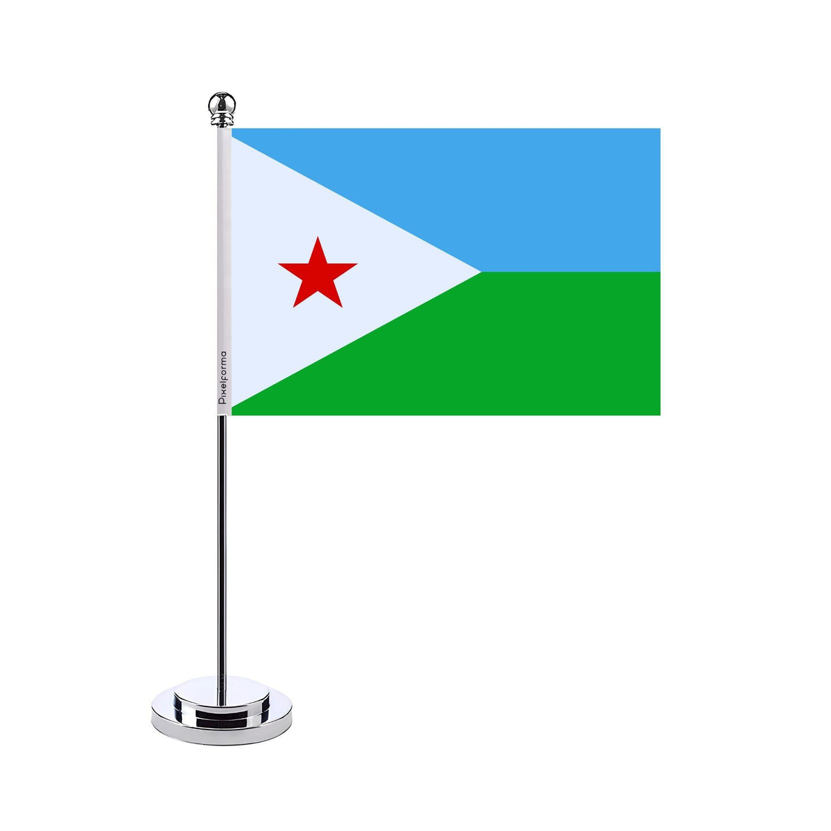 Drapeau bureau de Djibouti - Pixelforma 