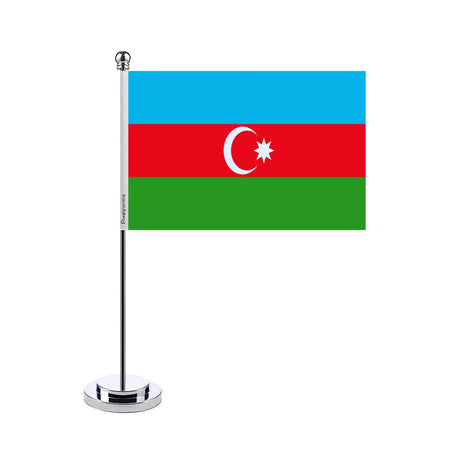 Drapeau bureau de l'Azerbaïdjan - Pixelforma 
