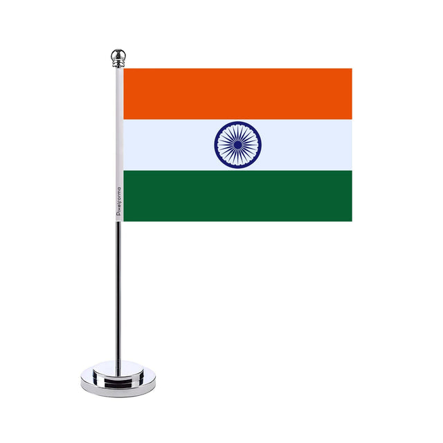 Drapeau bureau de l'Inde officiel - Pixelforma 