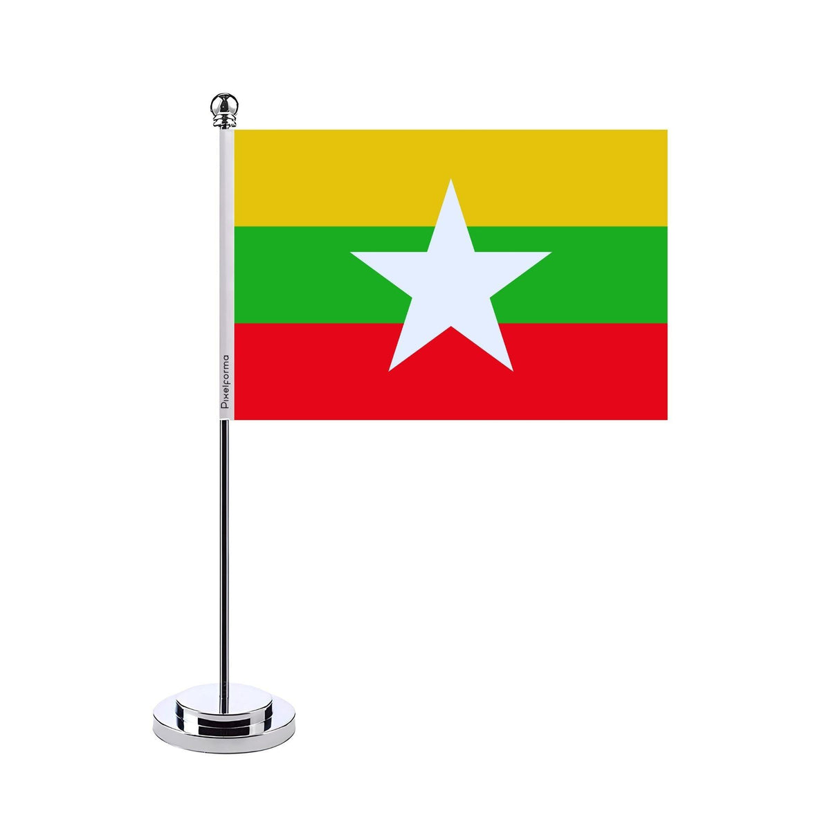 Drapeau bureau de la Birmanie - Pixelforma 