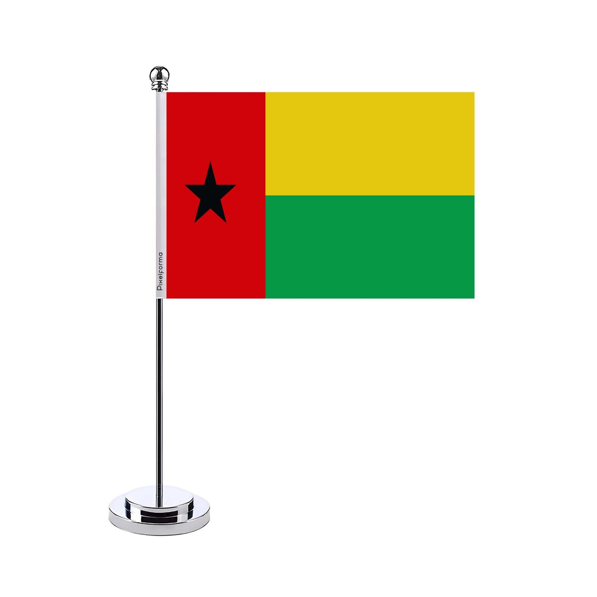 Drapeau bureau de la Guinée-Bissau - Pixelforma 