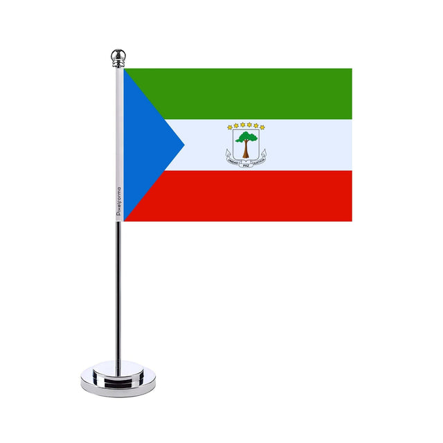 Drapeau bureau de la Guinée équatoriale - Pixelforma 