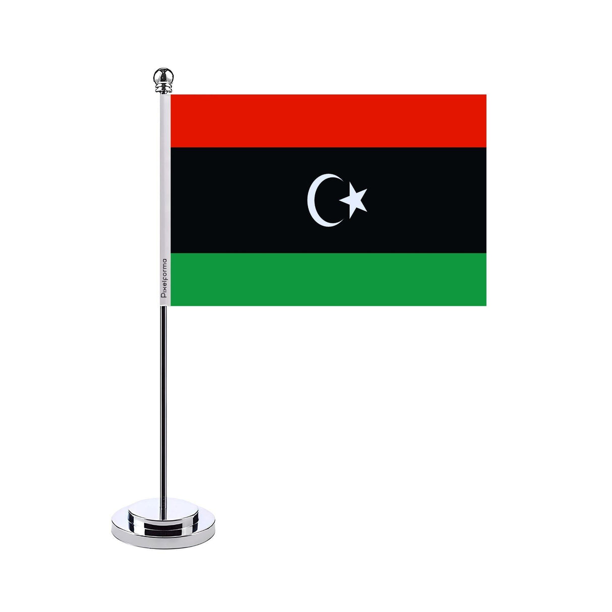 Drapeau bureau de la Libye - Pixelforma 