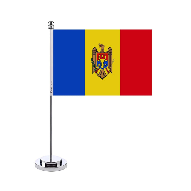 Drapeau bureau de la Moldavie - Pixelforma 