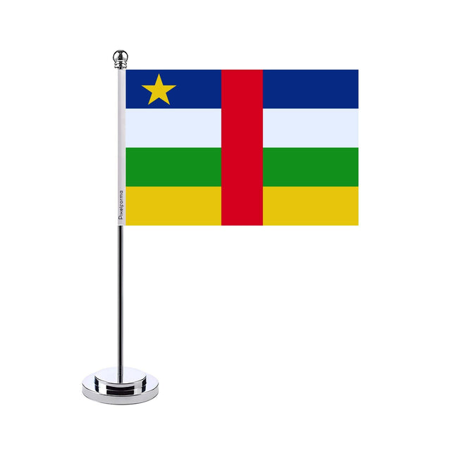 Drapeau bureau de la République centrafricaine - Pixelforma 