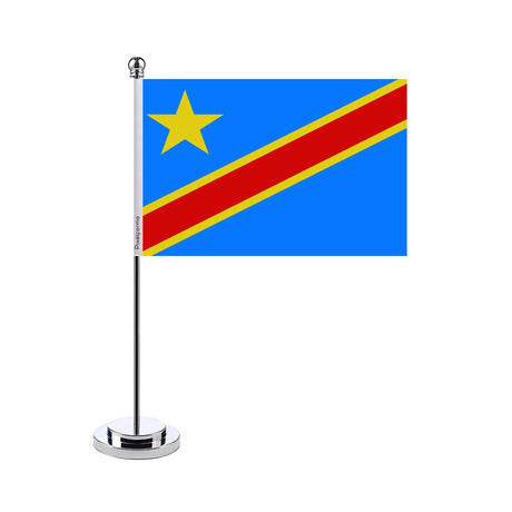 Drapeau bureau de la république démocratique du Congo - Pixelforma 