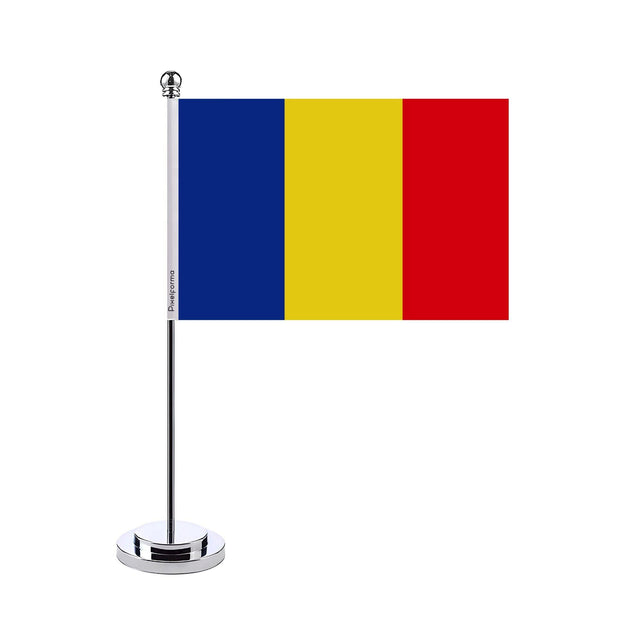 Drapeau bureau de la Roumanie - Pixelforma 
