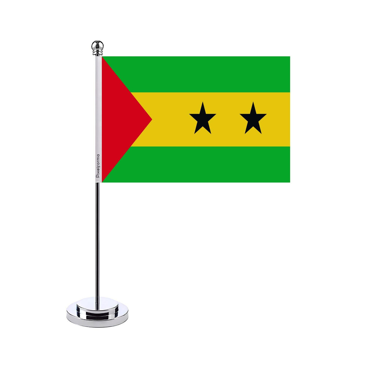 Drapeau bureau de Sao Tomé-et-Principe - Pixelforma 