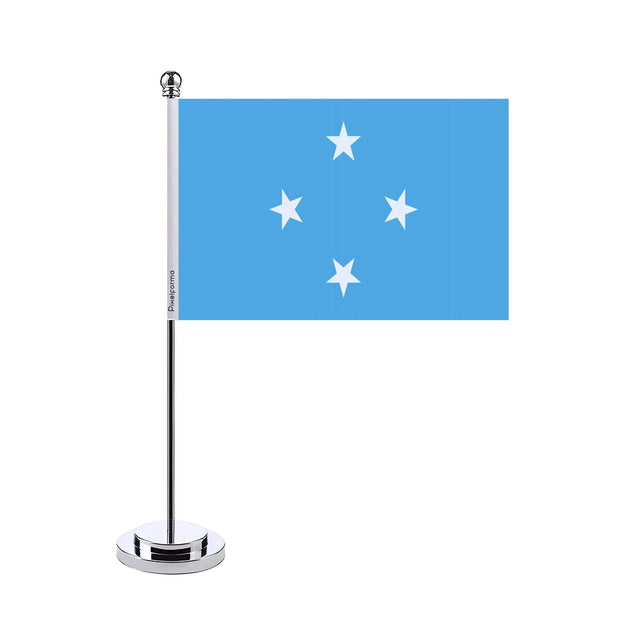 Drapeau bureau des États fédérés de Micronésie - Pixelforma 