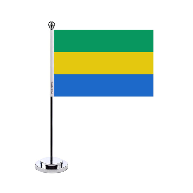 Drapeau bureau du Gabon - Pixelforma 