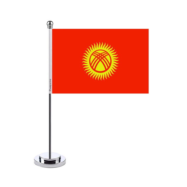 Drapeau bureau du Kirghizistan - Pixelforma 