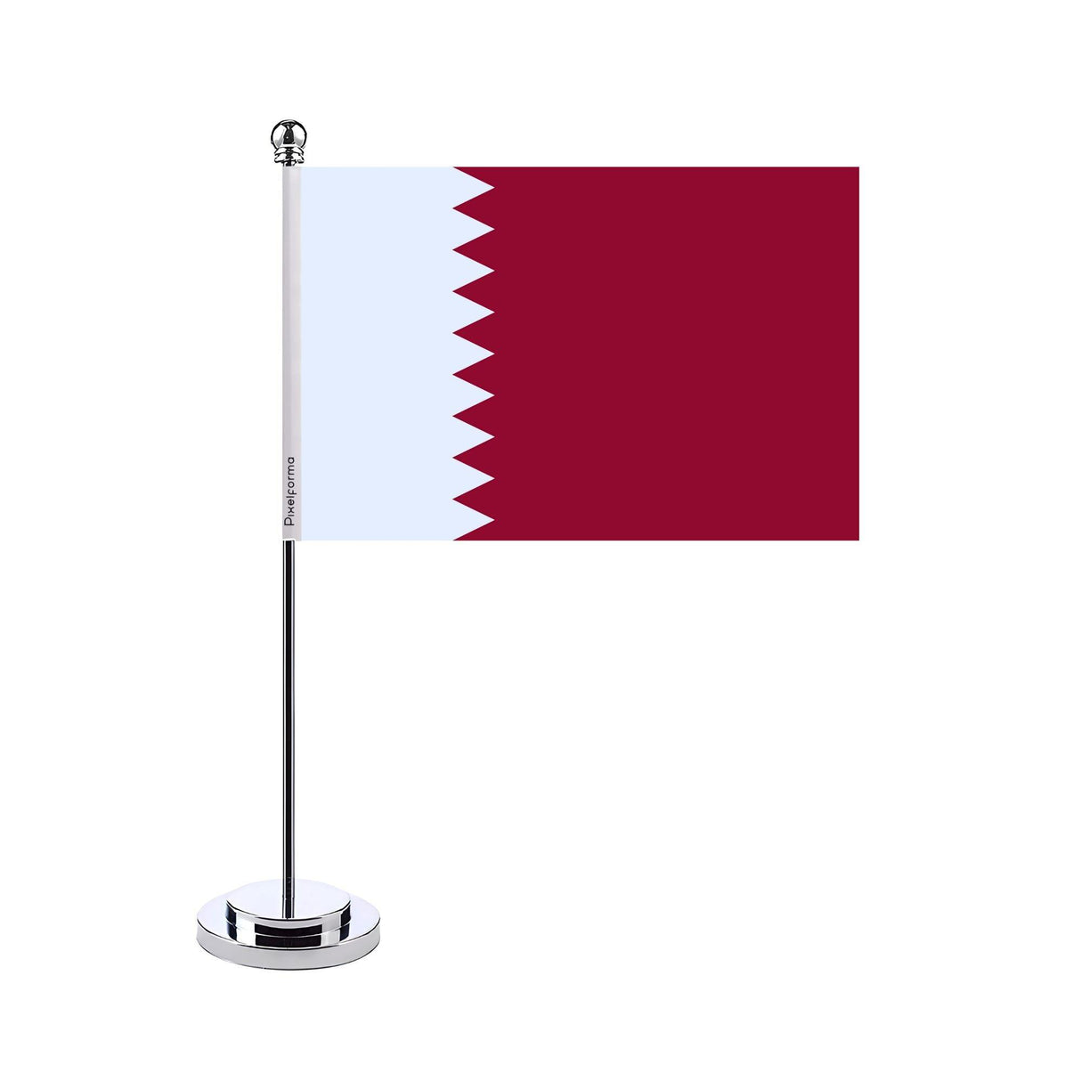 Drapeau bureau du Qatar - Pixelforma 