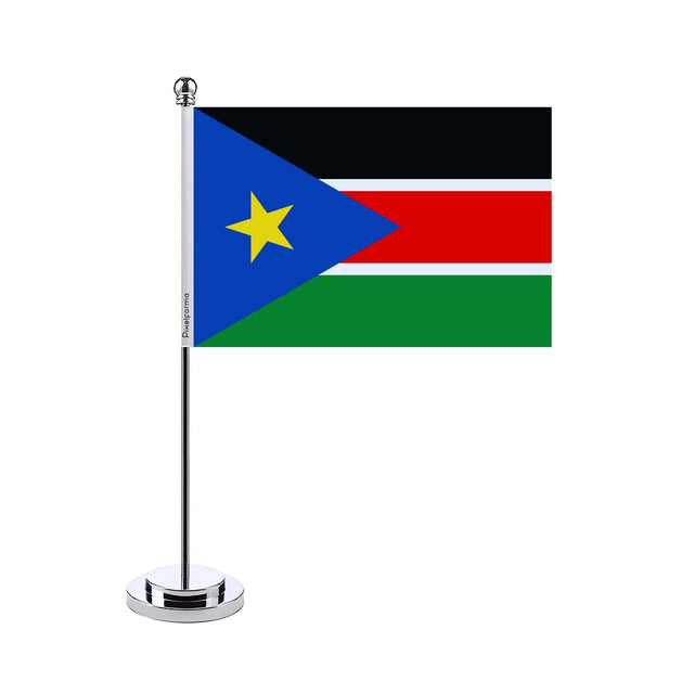 Drapeau bureau du Soudan du Sud - Pixelforma 