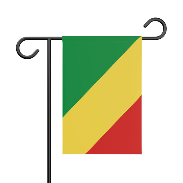 Drapeau de Jardin de la république du Congo - Pixelforma 