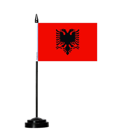 Drapeau de Table de l'Albanie - Pixelforma 