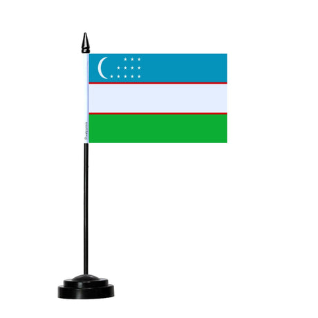 Drapeau de Table de l'Ouzbékistan - Pixelforma 