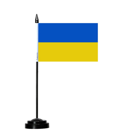Drapeau de Table de l'Ukraine - Pixelforma 