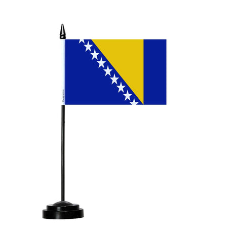 Drapeau de Table de la Bosnie-Herzégovine - Pixelforma 