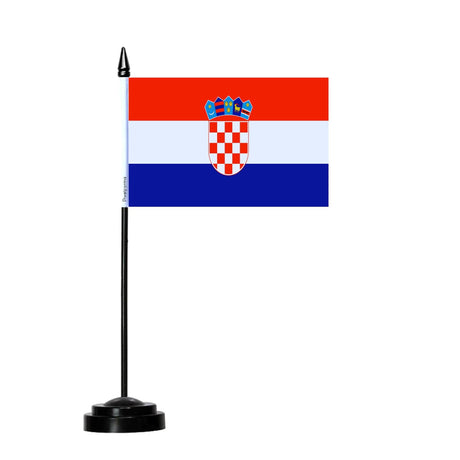 Drapeau de Table de la Croatie - Pixelforma 