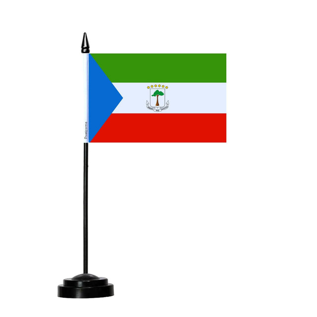 Drapeau de Table de la Guinée équatoriale - Pixelforma 