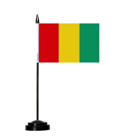 Drapeau de Table de la Guinée - Pixelforma 