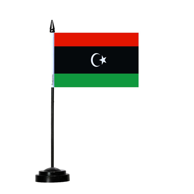 Drapeau de Table de la Libye - Pixelforma 