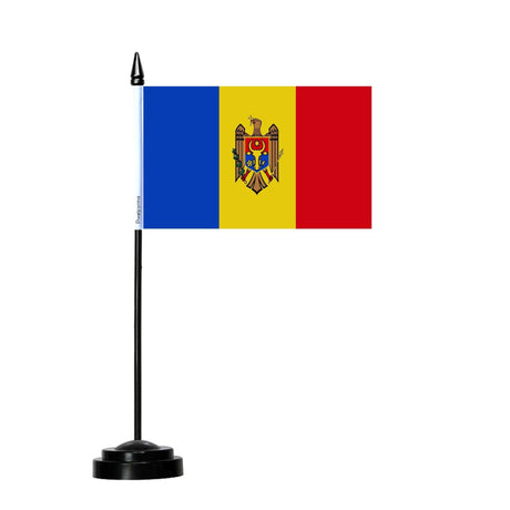 Drapeau de Table de la Moldavie - Pixelforma 