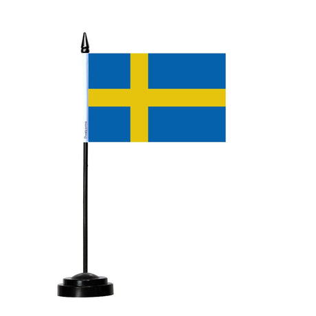 Drapeau de Table de la Suède - Pixelforma 