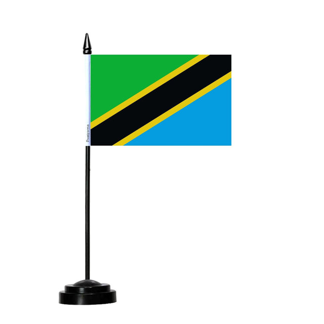 Drapeau de Table de la Tanzanie - Pixelforma 
