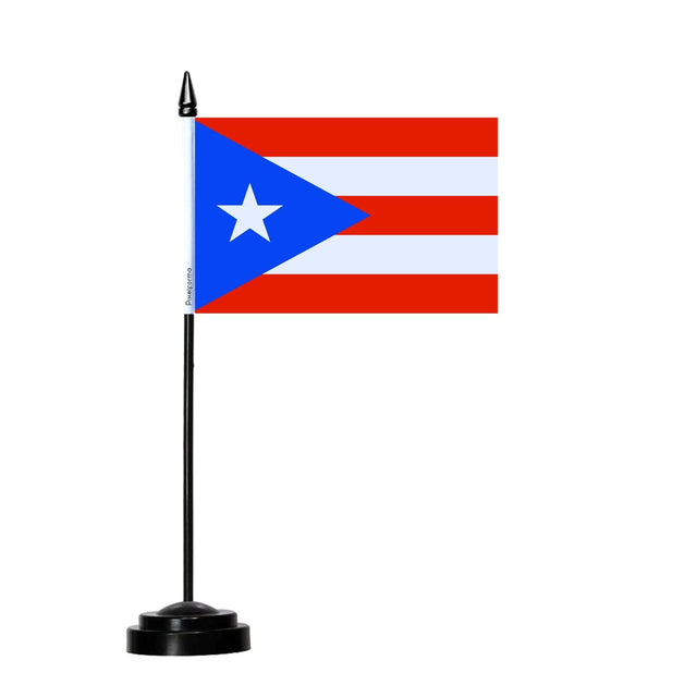 Drapeau de Table de Porto Rico - Pixelforma 