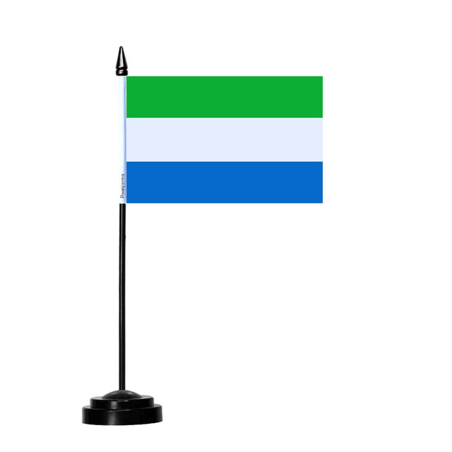 Drapeau de Table de Sierra Leone - Pixelforma 