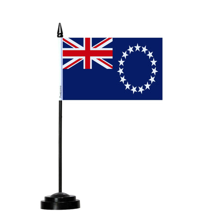Drapeau de Table des îles Cook - Pixelforma 