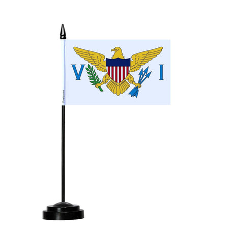 Drapeau de Table des Îles Vierges des États-Unis - Pixelforma 