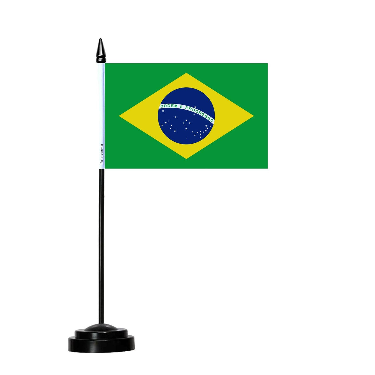 Drapeau de Table du Brésil - Pixelforma 